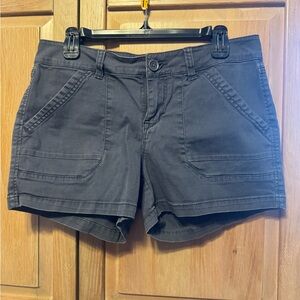 UNIONBAY Women's Charcoal Cargo Shorts